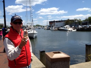 Ego Alley in Annapolis and Ice Cream. Does it get much better?