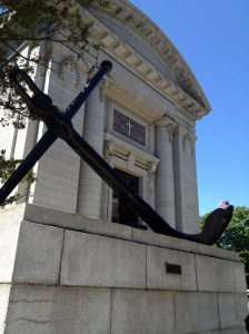Front of the Chapel complete with anchor