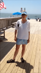 On the Promenade in Cape May