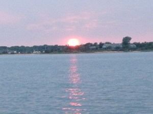 The end of a big day . . . and a big episode in our adventure. 