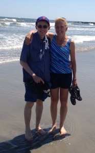 A great day on the beach with Frank Jr. Fantastic Frank!