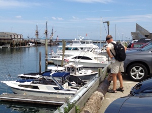 The harbor in Provincetown.