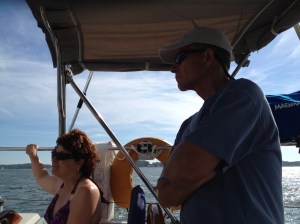 And an evening sail was our other reward.