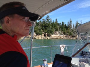 Coming in to Seal Bay