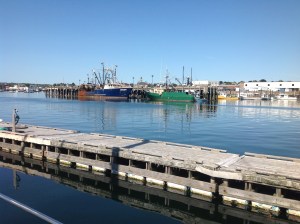 Here is some of the fishing fleet that remains in Gloucester.