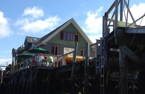 The hub of Port Clyde . . . the Port Clyde General Store.  The harbor side has a restaurant that we enjoyed for lunch.