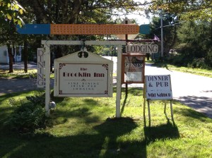 Dinner at the Brooklin Inn