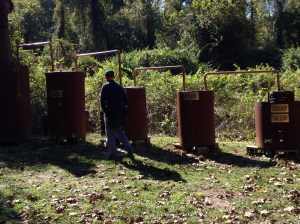 In the park . . . a still. Really. Well, maybe a replica.