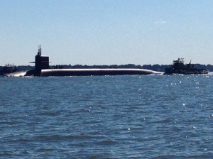 Wonder if the people stationed here ever sing, "We All Live in a Yellow Submarine"? I wonder these things . . . 