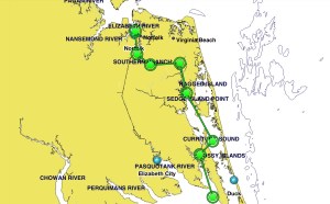 Going "Inside": The ICW, Route 1 - Virginia Cut
