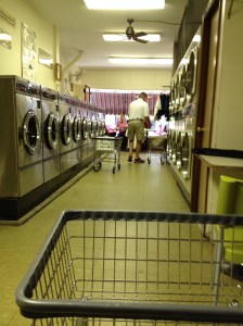 Maryland Ave. laundromat is a dream, and the day we were there, it was a cruiser's party! It made laundry day fun, if that's possible!