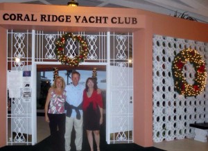 The four of us put on "real" clothes and went out for Christmas Eve dinner.