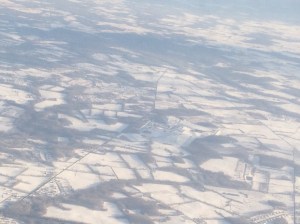 The view at takeoff.