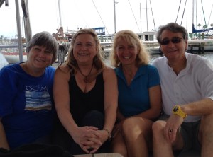 Reunited with Anne, Bob and Leigh!