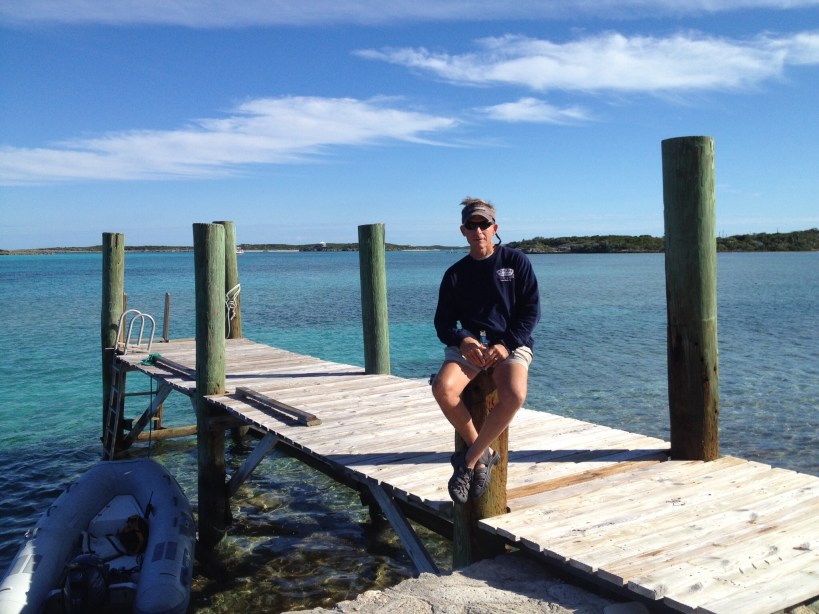 Frank looking pretty content on his piling