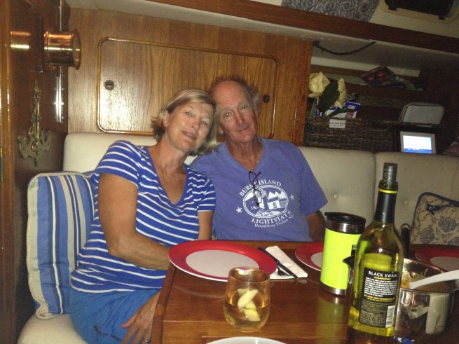 Ron and Nancy - our last night together . . . for now.