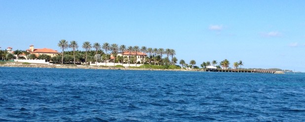 Passing by Paradise Island . . . again.