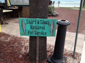 How do you know you're back in the U.S.? They actually expect you to wear SHOES in restaurants!! It is a weird transition back into the land of rules and noise and over-stimulation.