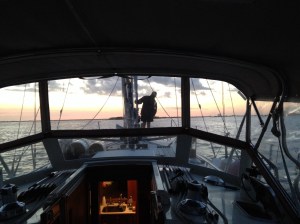 We had a pre-dawn departure from Titusville in an attempt to make it to Daytona Beach around lunchtime.