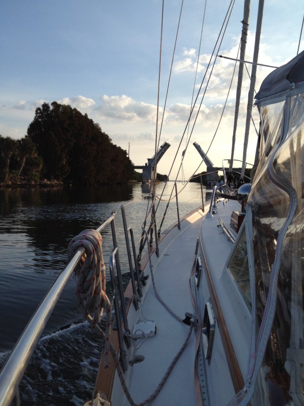 And we are back to the land of draw bridges, too!