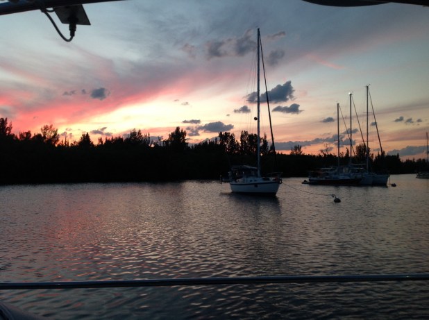 An early morning departure from Vero Beach, FL.