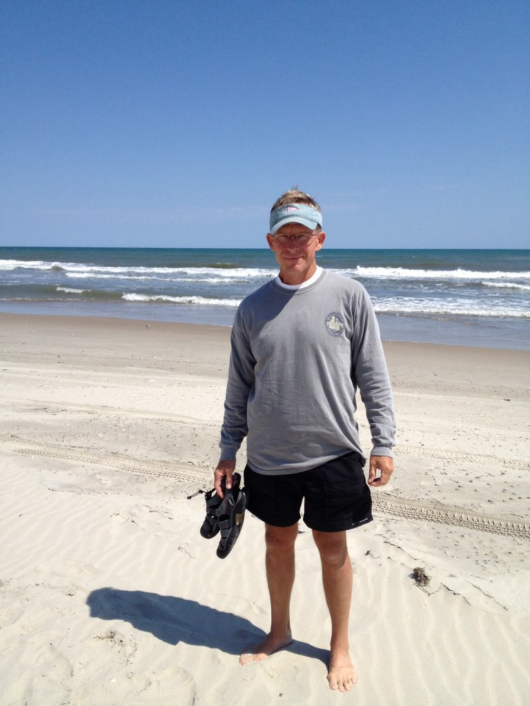 We walked briefly on the gorgeous beach on the Atlantic side. A chilly wind made the walk a short one.