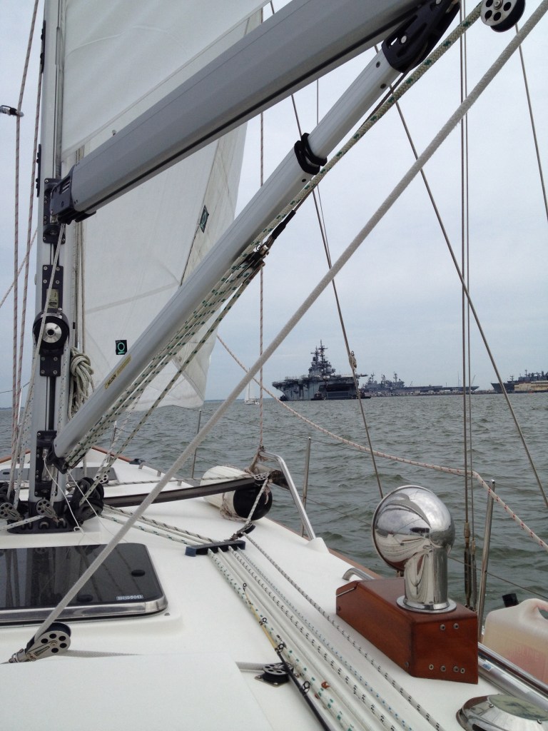 Passing the Naval Fleet