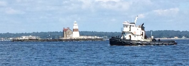 Leaving Port Washington the next morning.