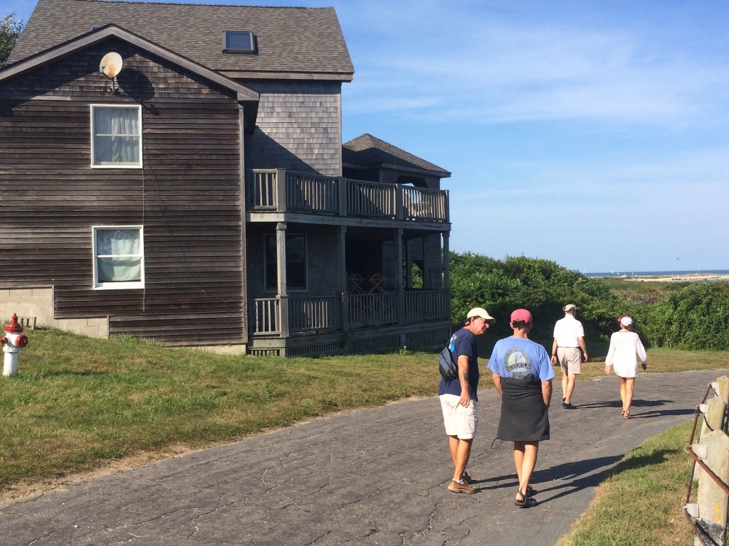 They guys engaged in heavy conversation during our walk.