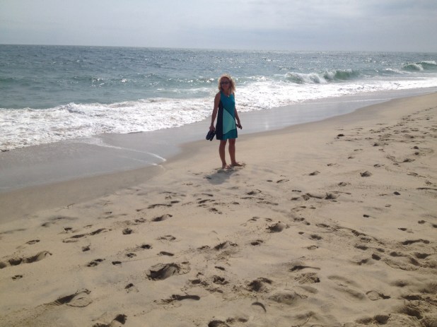 Checking out the beaches.