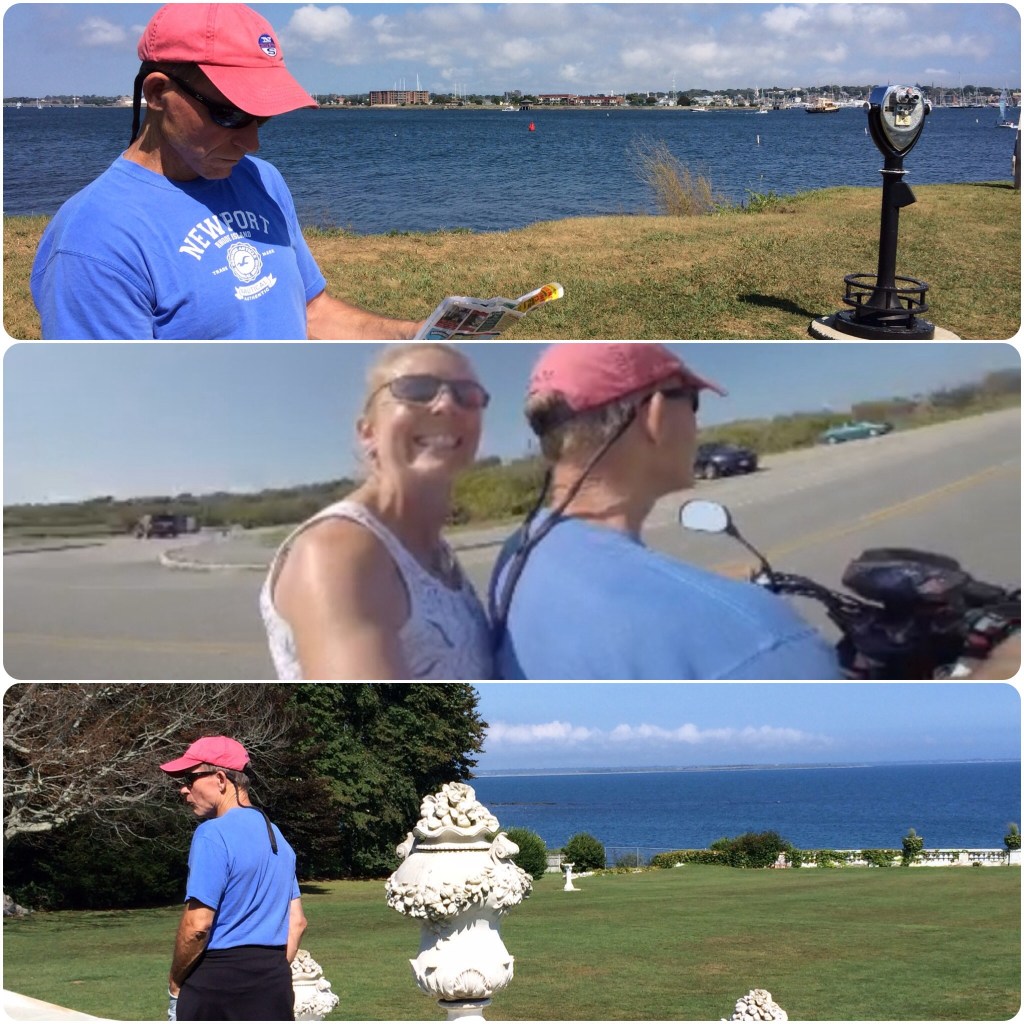 Our Scooter tour around town.