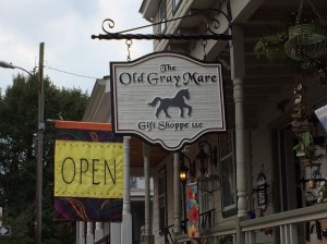 Walking around Chesapeake City - saw this shop. They say it ain't what it used to be.