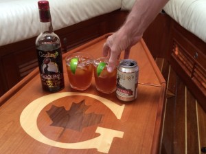 We earned ourselves a couple of perfect Dark and Stormies!