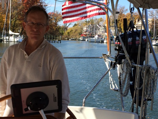 The day came for us to pull out of Stella's Stern and Keel for the last time. Thanks for everything Dean!