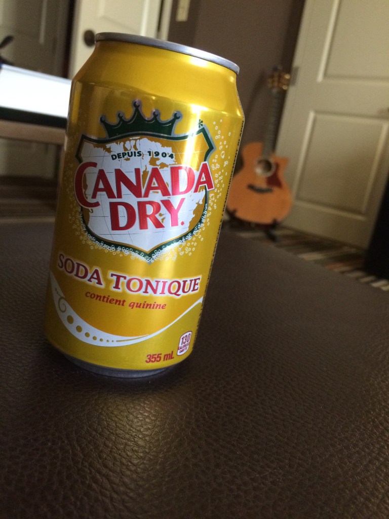 I did need to go shopping for some tonique! This area is not French=speaking, but you'll find many of the products in the stores and some signage in both languages. And brand of tonique did I get? Well, Canada Dry. Duh!