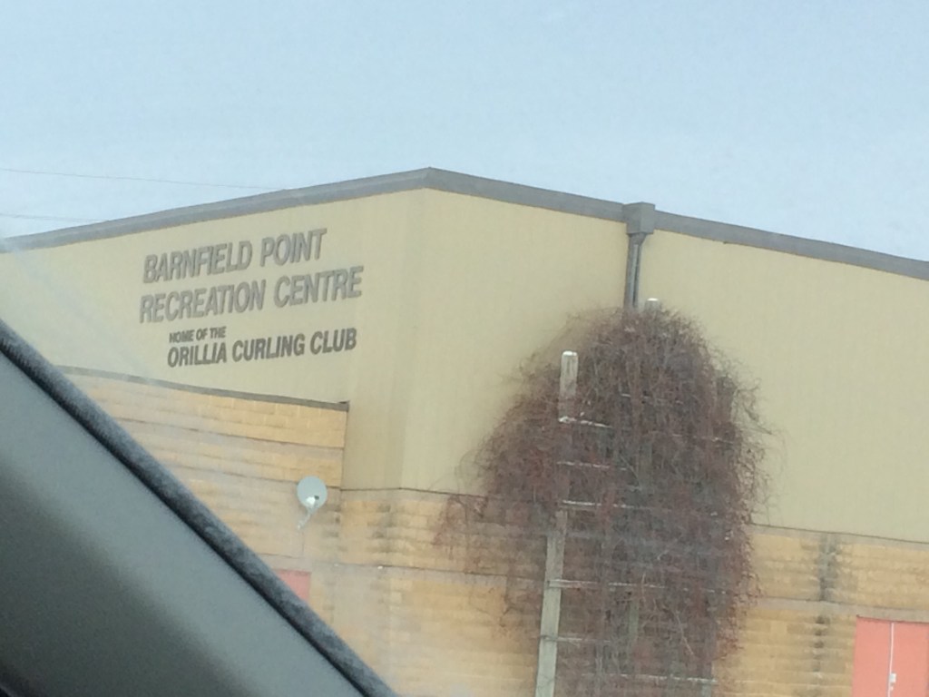 Curling is very big around here! And the Curling Club serves a mighty fine breakfast.